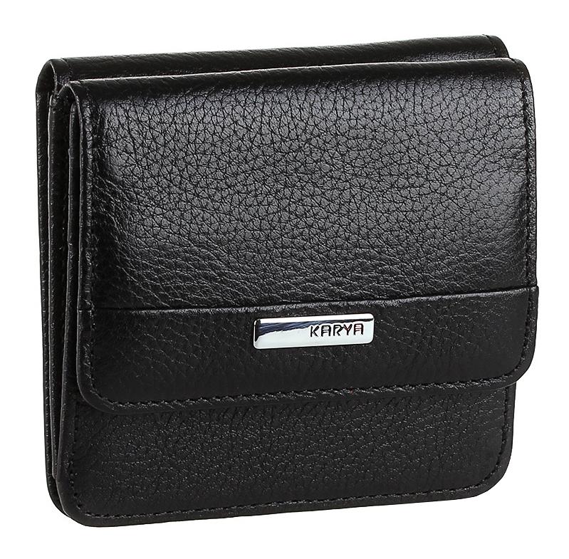 Кошелек Karya 17175 кожа Черный (20824)