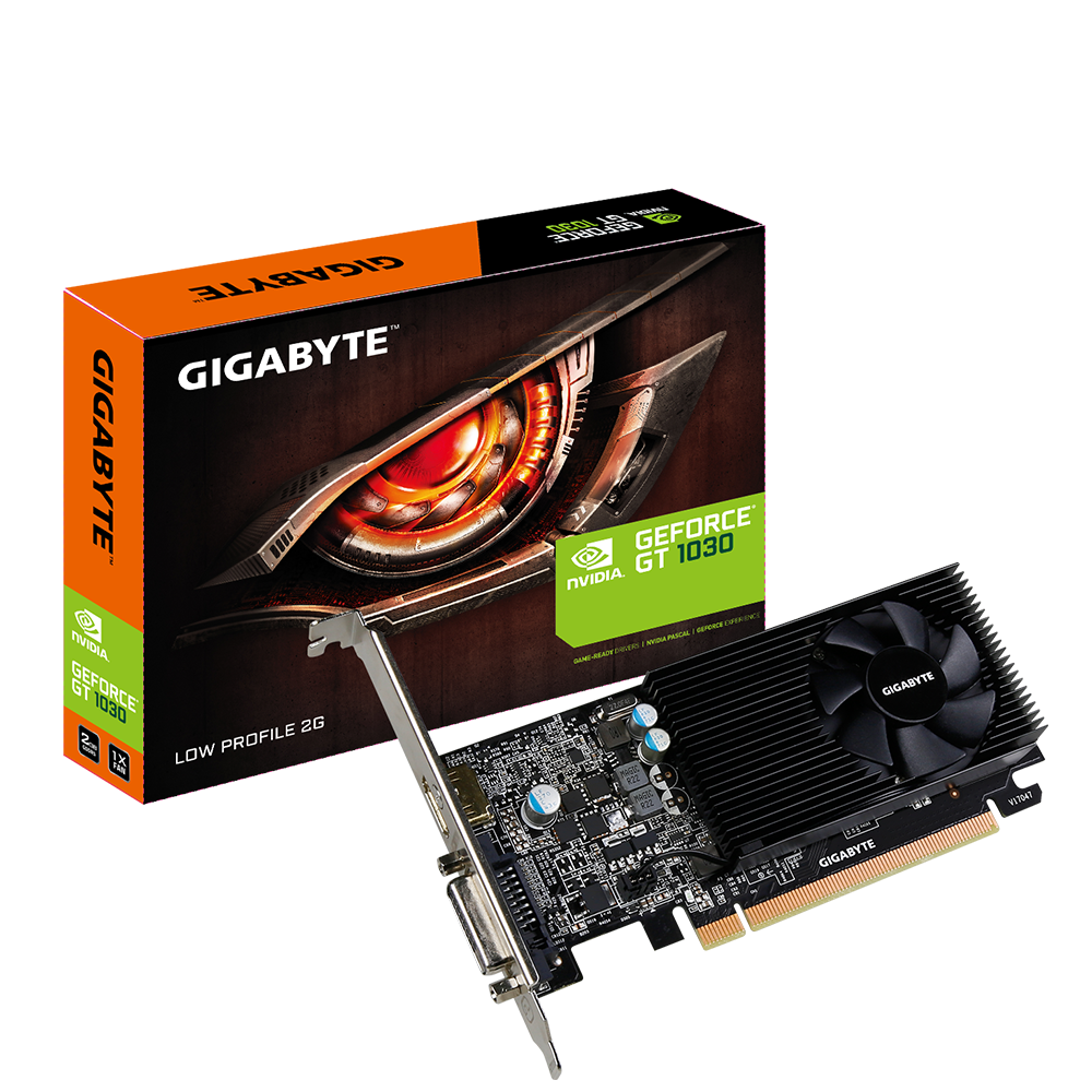 Видеокарта Gigabyte GV-N1030D5-2GL GT 1030 2 Гб GDDR5 (10441236) - фото 2