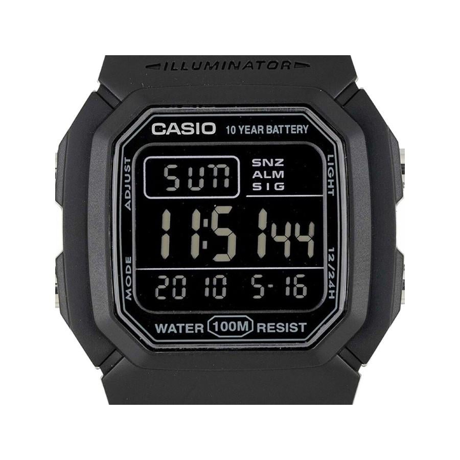 Годинник електронний водонепроникний Casio W-800H-1B (1141-0063) - фото 6