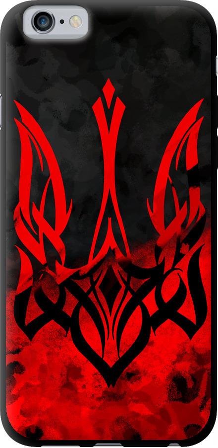 Чехол на iPhone 6s Герб Украины v2 (5312b-90-42517)