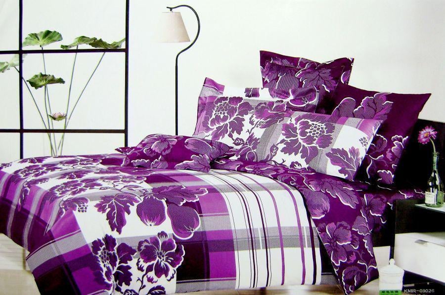 Комплект постільної білизни з макко-сатин Kumeng 09026