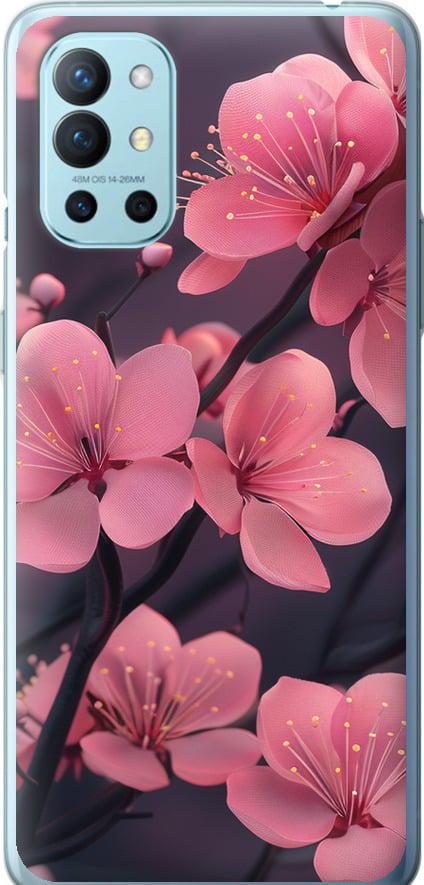 Чехол на OnePlus 9R Пурпурная сакура (6075u-2326-42517)