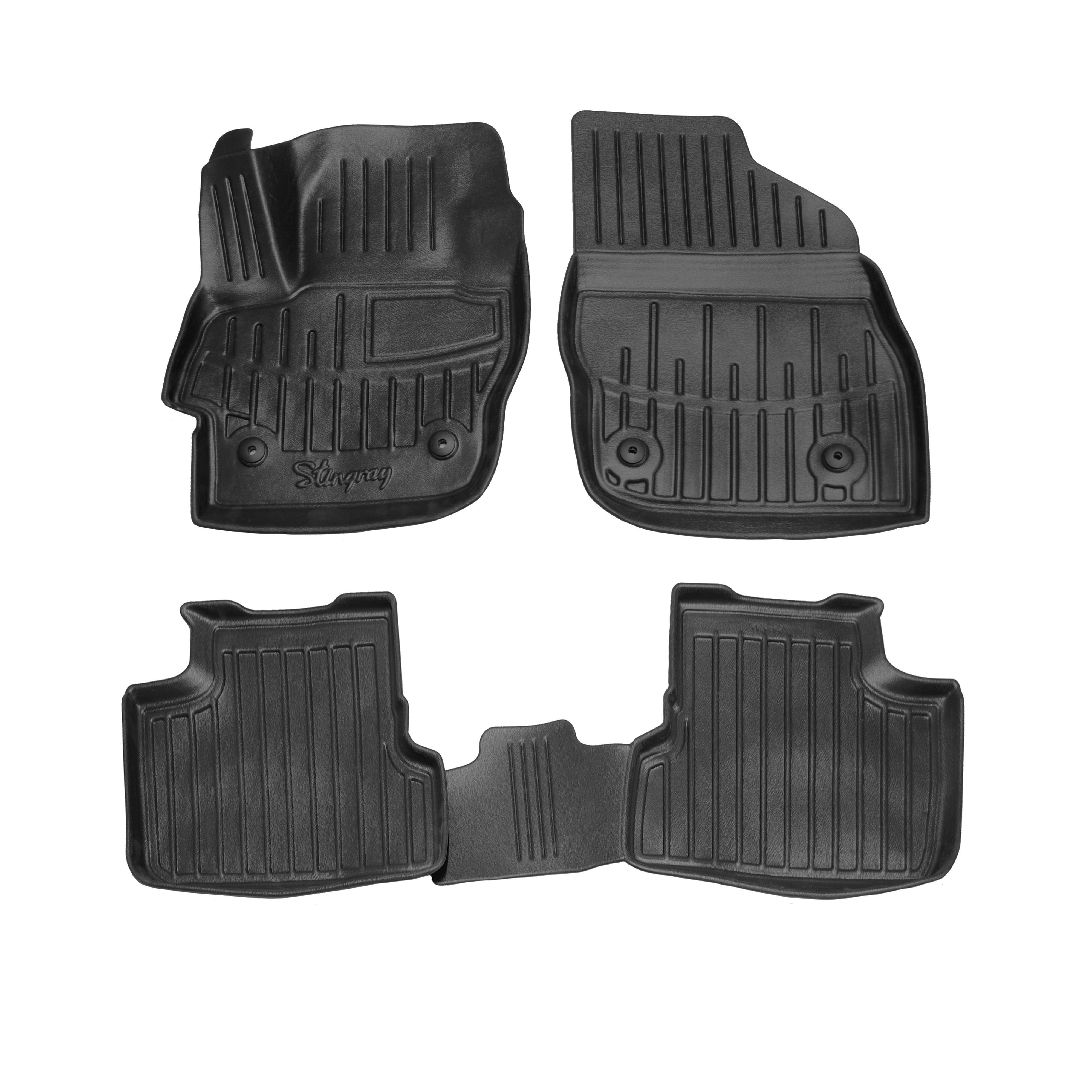 Коврики Stingray 3D Europe Stingray для Mazda 3 2009-2013 рр. полиуретан 4 шт. Черный (158290)