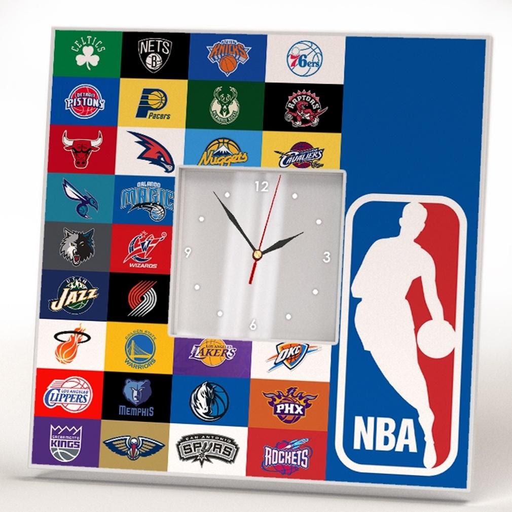 Годинник баскетбол NBA 260x260 мм (C00802)