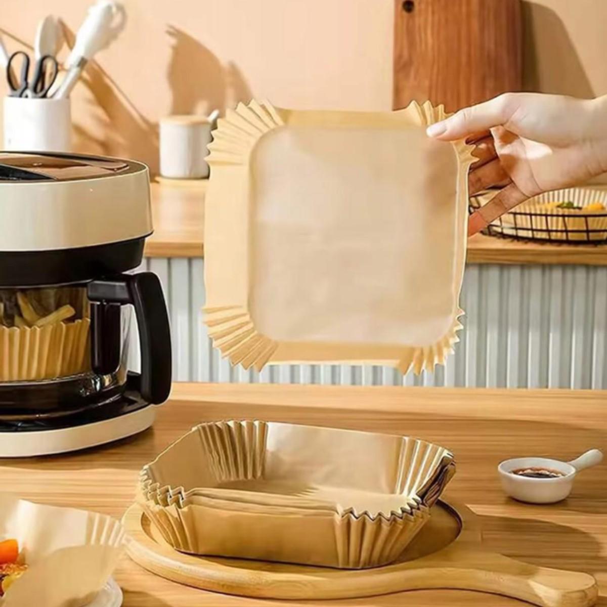 Форма пергаментна Kraft для аерогрилю та мультипечі 50 шт. 20х4,5 см (R32324) - фото 8