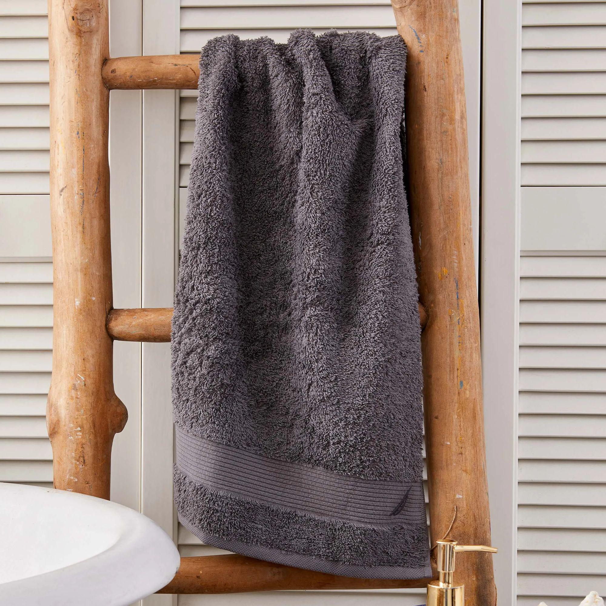 Полотенце Nautica Home Pruva 530 г/кв. м 50x90 см Антрацитовый (svt-2000022305174)