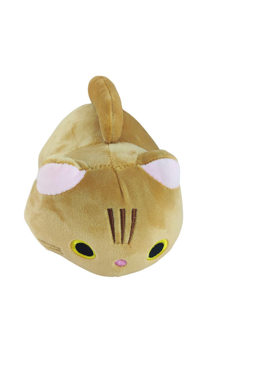 Мягкая игрушка-подушка Котик 22 см Рыжий (139890) Мягкая игрушка-подушка Котик 22 см Рыжий (139890)