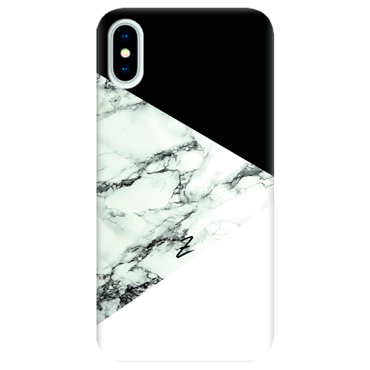 Силиконовый чехол Zorrov для Apple iPhone X - Marble (10290050153033535)