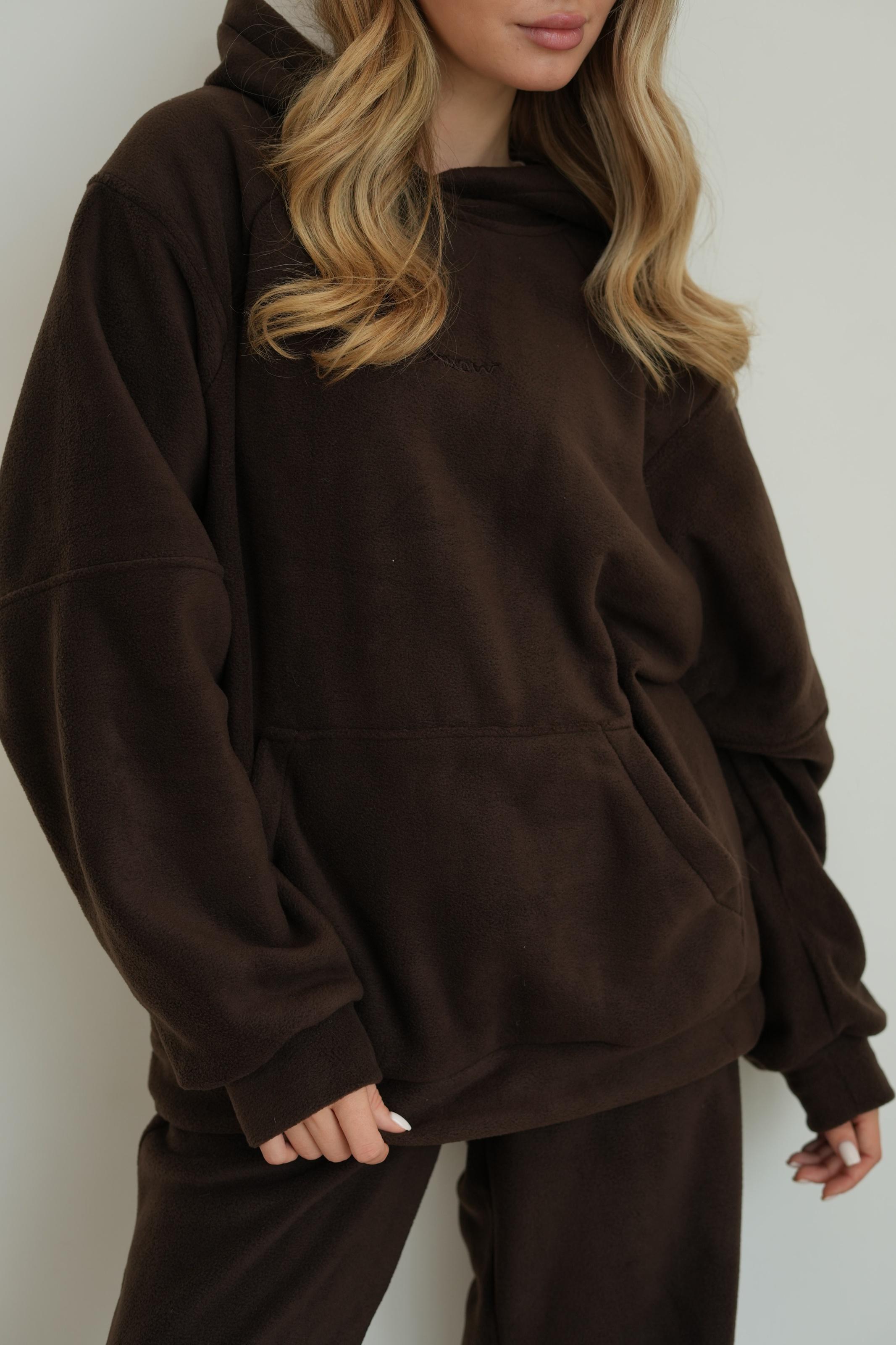 Костюм флісовий BASE XL/2XL Шоколадний (10203XLXXL) - фото 2 Костюм флісовий BASE XL/2XL Шоколадний (10203XLXXL) - фото 2