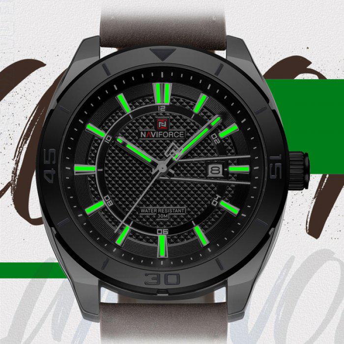 Часы наручные мужские Naviforce Forest Brown (1117) - фото 8 Часы наручные мужские Naviforce Forest Brown (1117) - фото 8