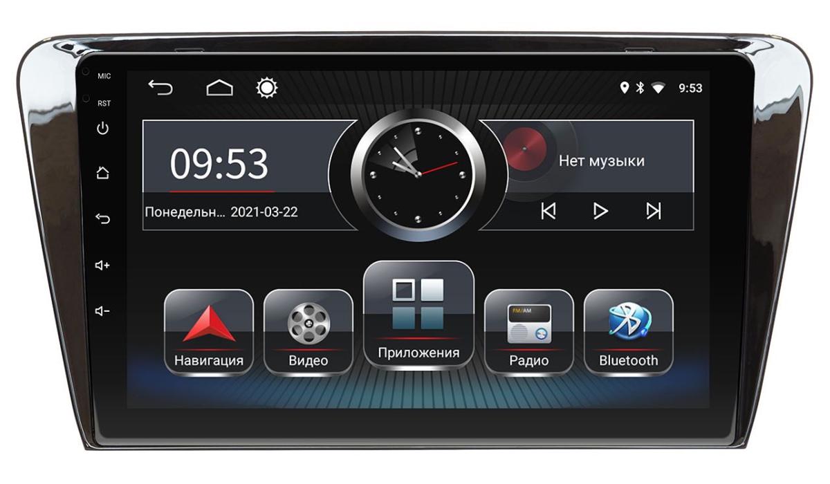 Штатная автомагнитола Incar PGA2-1071 Skoda Octavia A7 2013+