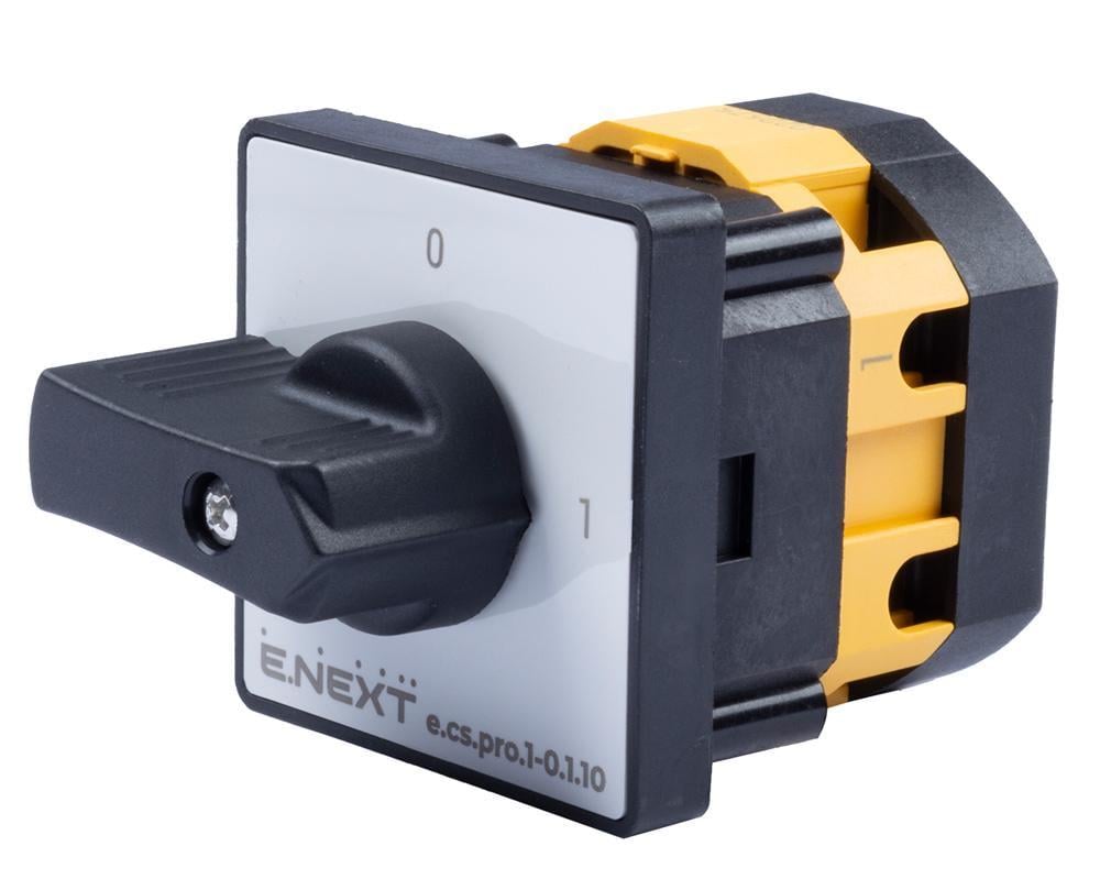 Перемикач пакетний E.NEXT e.cs.pro.1-0.1.10 0-1 1P 10A 440V (p093001)