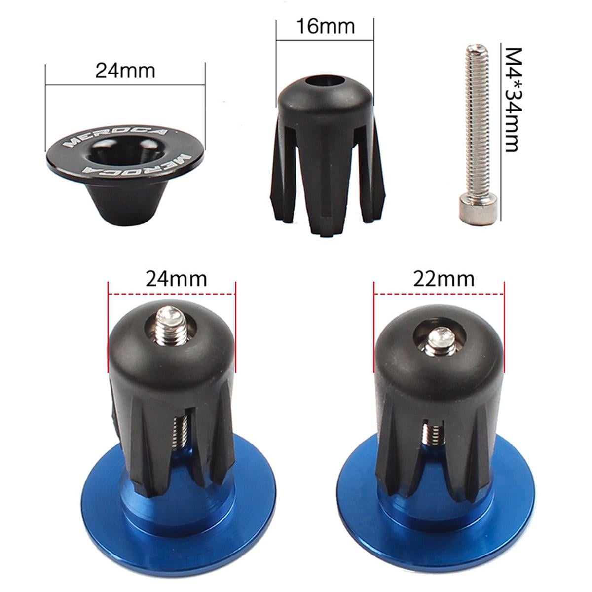 Заглушки керма Meroca Aluminium End Plugs Різнокольоровий (MC-BRND-3335) - фото 4 Заглушки керма Meroca Aluminium End Plugs Різнокольоровий (MC-BRND-3335) - фото 4