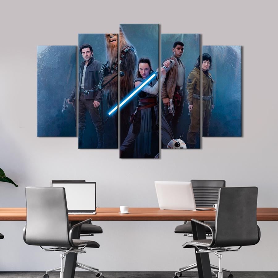 Настенний декор Космическая сага Звёздные войны: Скайуокер. Восход 187x119 см (A101-5)