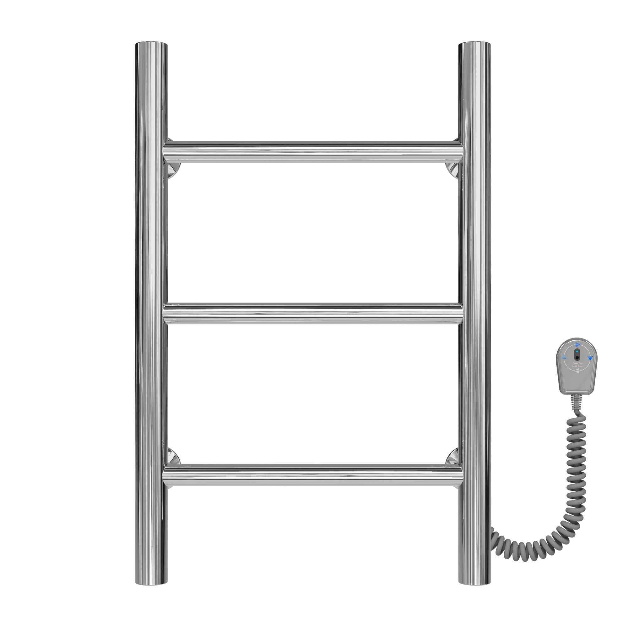 Полотенцесушитель электрический Deffi Орион П3 EF16 правое подключение нержавеющая сталь 400х500 мм Хром (C.OR.50.40.3.E.C.R.5)