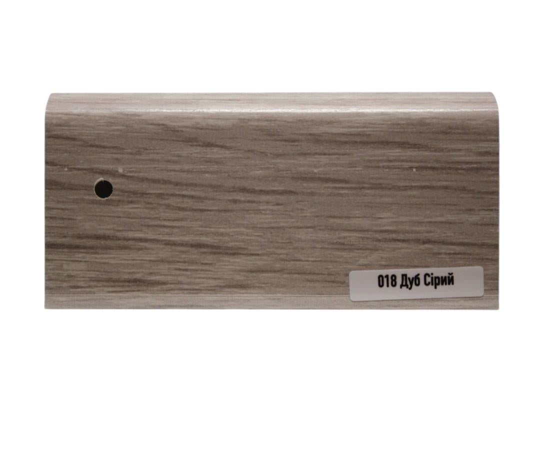 Плінтус ТерПол 2200х70х22 мм Дуб сiрий