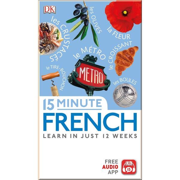 Книга Dorling Kindersley "DK 15 Minute French" (ISBN:9780241302224)