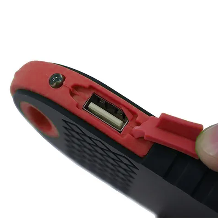 Повербанк 10000 mAh на сонячній батареї з LED ліхтариком Червоний (6dabcaba) - фото 3 Повербанк 10000 mAh на сонячній батареї з LED ліхтариком Червоний (6dabcaba) - фото 3