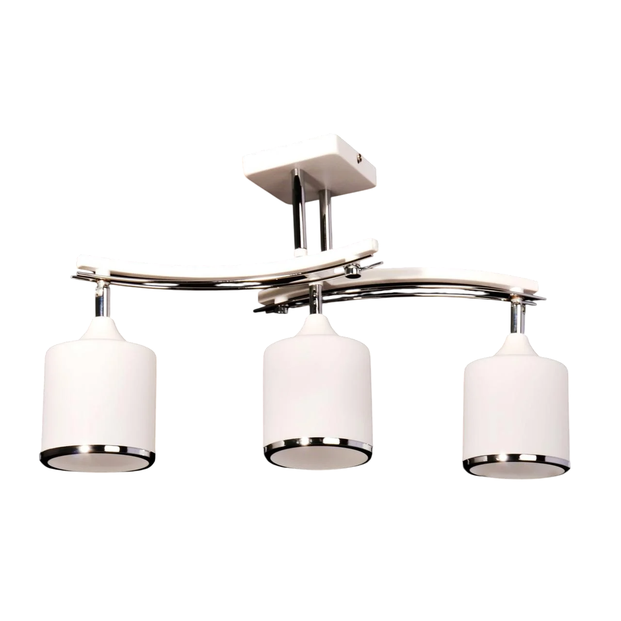 Люстра потолочная Numina на три плафона 3-N1436/3 WH Белый