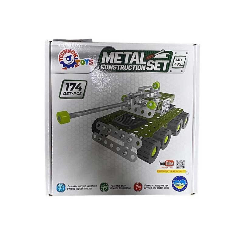 Конструктор металлический Технок 4951 Танк (31955577)