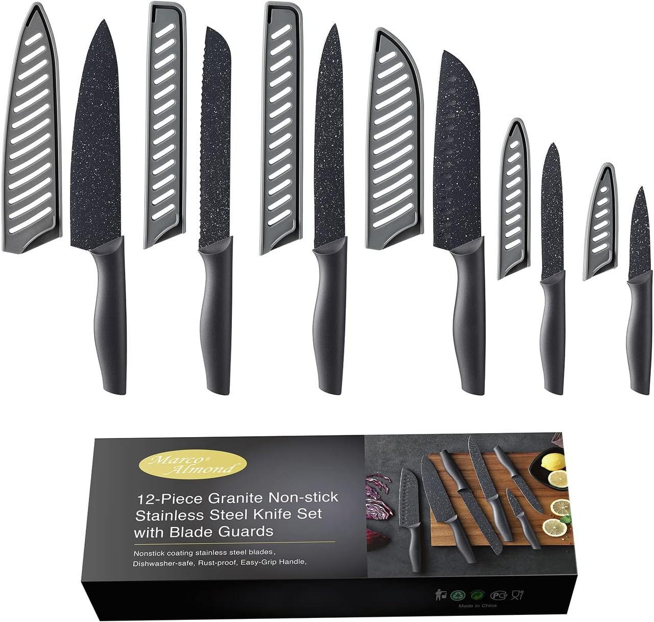 Набір кухонних ножів Marco 12 пр.