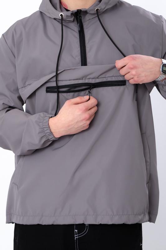 Анорак чоловічий демісезонний Носи Своє XL Сірий (15263) - фото 7 Анорак чоловічий демісезонний Носи Своє XL Сірий (15263) - фото 7