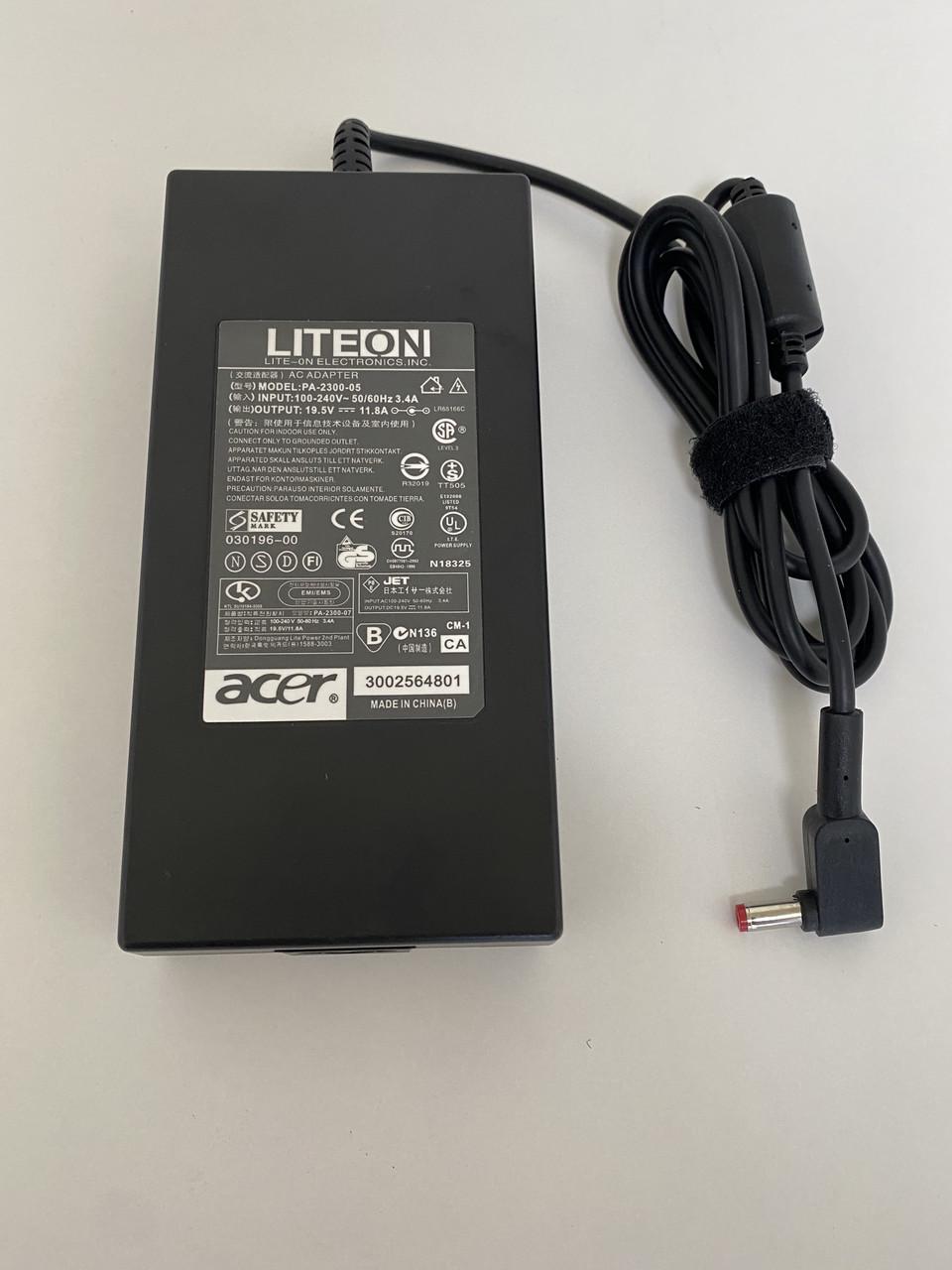 Блок живлення Acer для ноутбука 230W 19,5V 11,8 A 5,5х1,7 мм (2584509602)