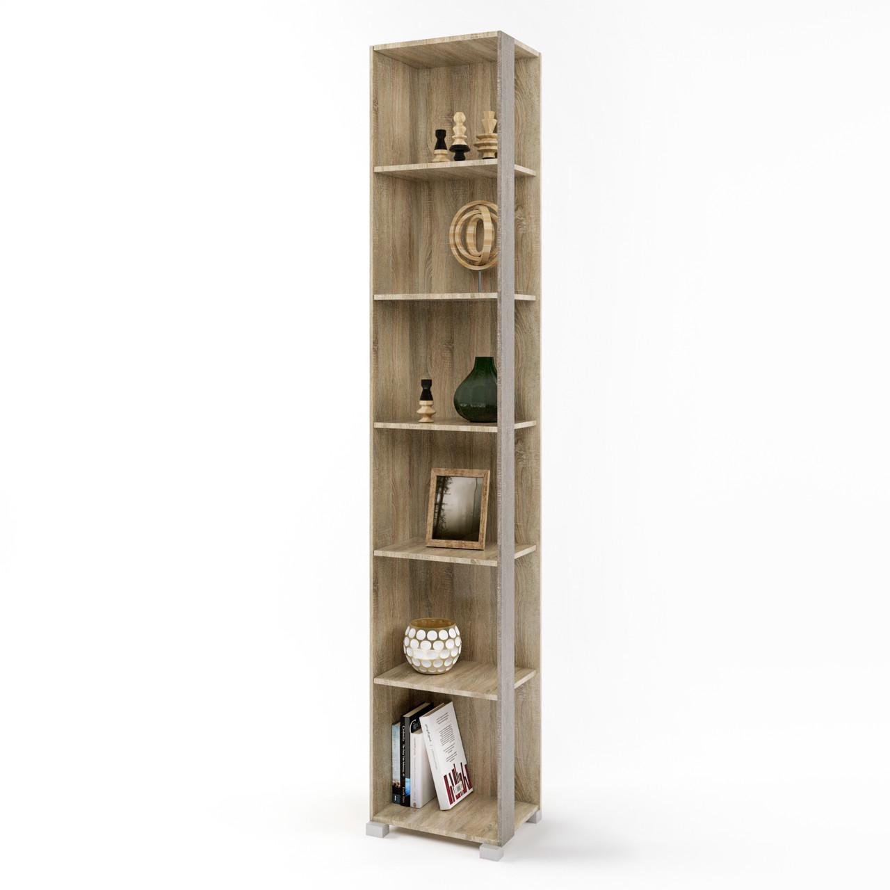 Шкаф-пенал угловой Эверест Бриз-18 Сонома/Трюфель (DTM-2288)