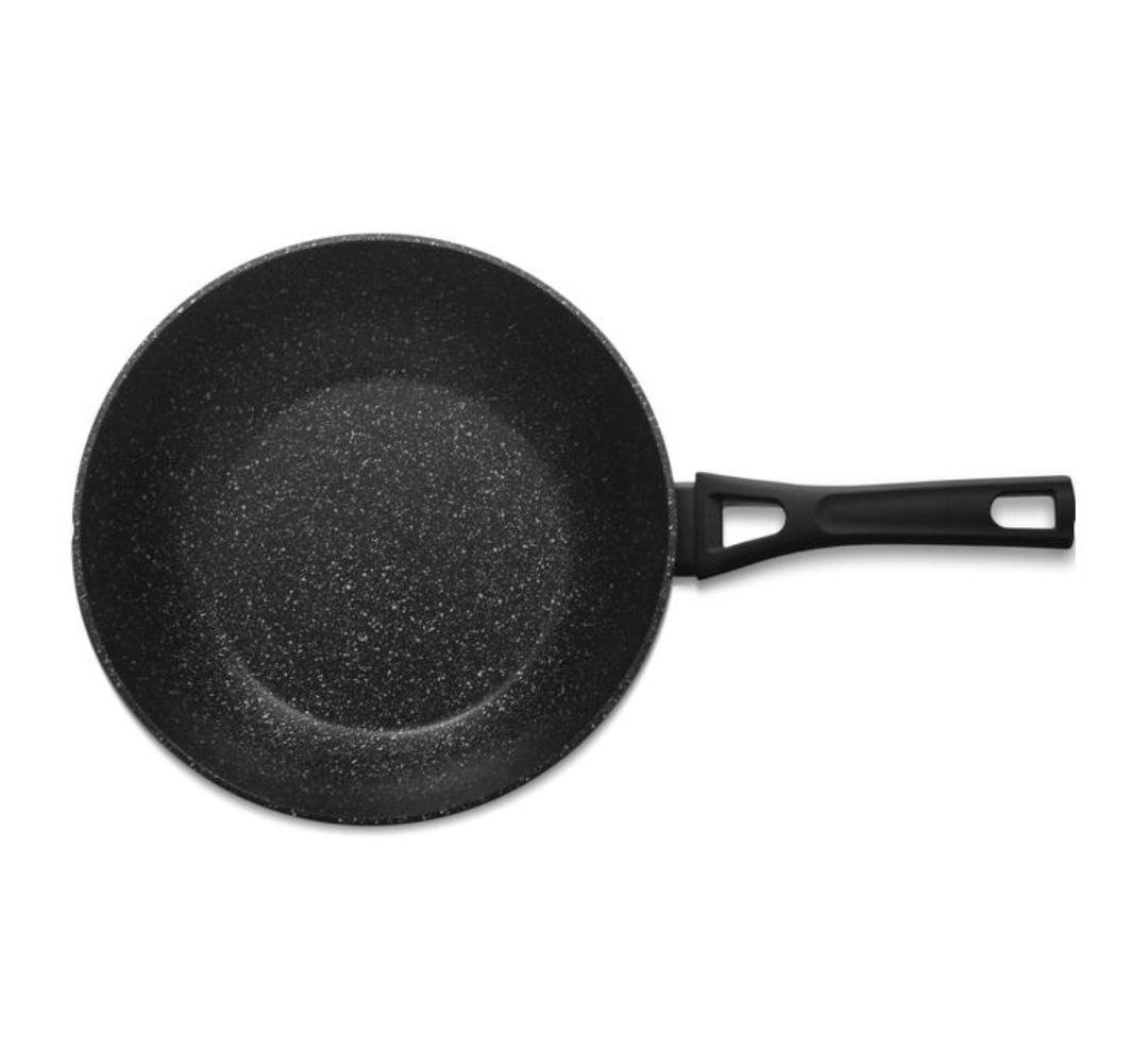 Сковорода вок с крышкой Edenberg 28 см 3,2 л (EB-14101) - фото 4