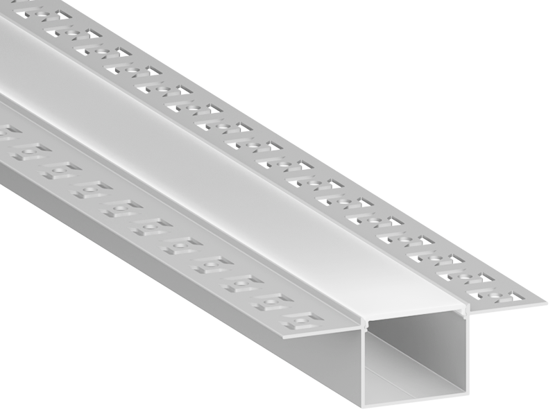 Профиль алюминиевый анодированный LEDUA АЛ-50 + рассеиватель для LED ленты для гипсокартона под штукатурку 3 м (6121) Профиль алюминиевый анодированный LEDUA АЛ-50 + рассеиватель для LED ленты для гипсокартона под штукатурку 3 м (6121)