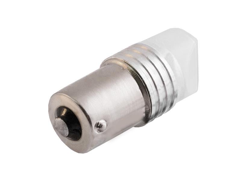 Автомобильная лампа светодиодная LEDUA T25-5630-3 SMD плоская 1156 12V Белый (3023) - фото 2