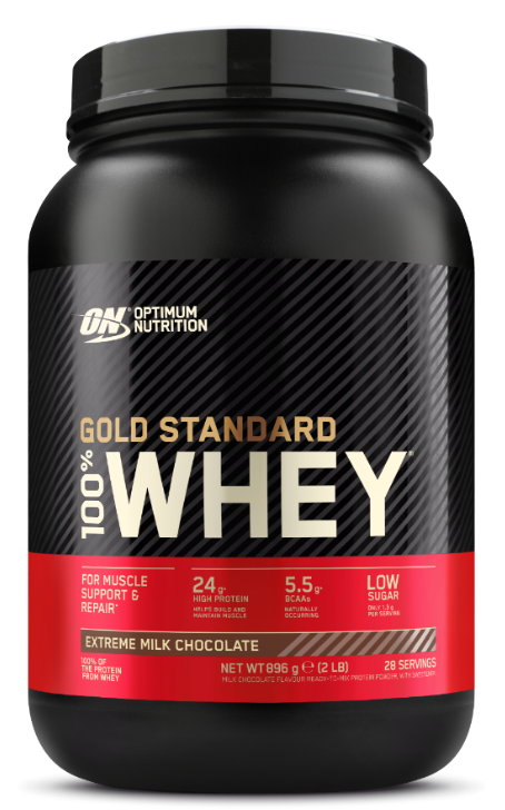 Протеин Optimum Nutrition Gold Standard 100% Whey Extreme Milk Chocolate 896 г