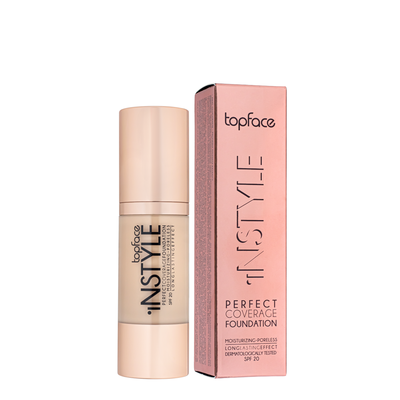 Тональная основа Topface Instyle Perfect Coverage SPF20 PT463 №01