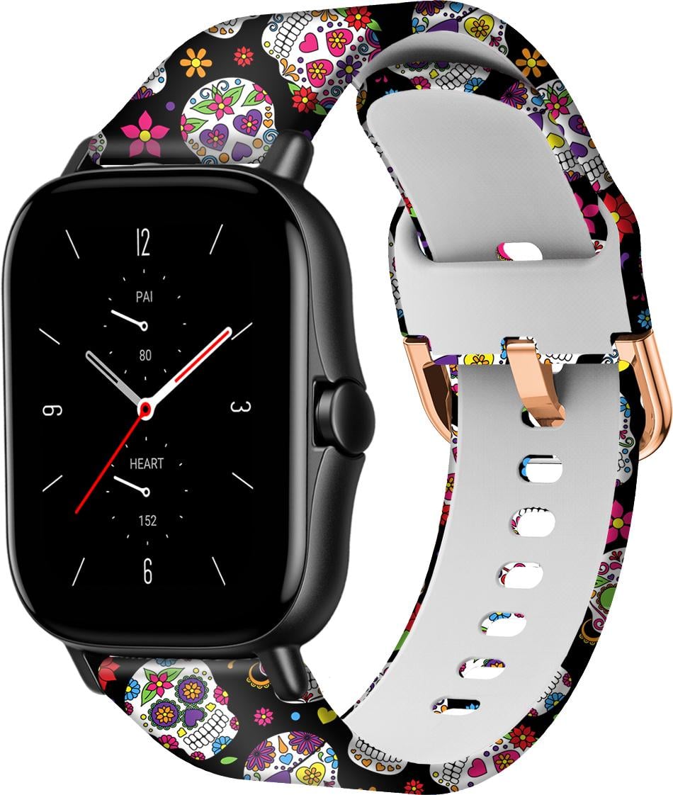 Ремешок Colorful для Amazfit GTS 2e Skull (28566)