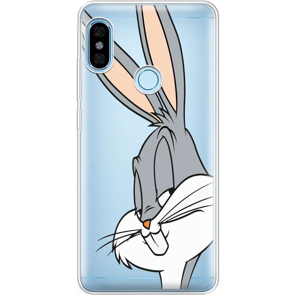 Чехол BoxFace Xiaomi Redmi Note 5 / Note 5 Pro Lucky Rabbit Прозрачный силикон (32971-bk81-32971)