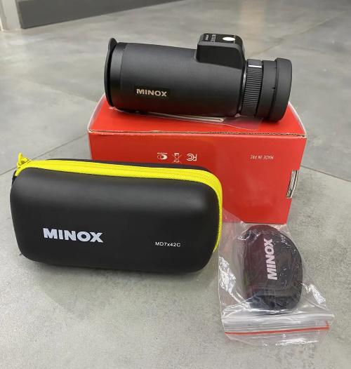 Монокуляр MINOX MD 7x42 C с компасом Black (241661_militar4) - фото 3 Монокуляр MINOX MD 7x42 C с компасом Black (241661_militar4) - фото 3