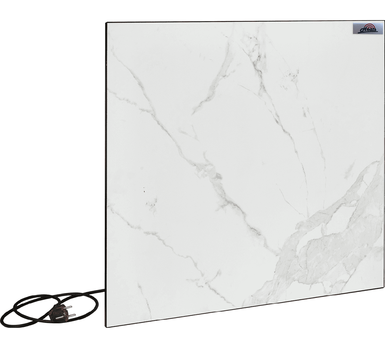 Обогреватель керамический электрический панельный Heats 500 Oro с терморегулятором Белый мрамор (2656552780) Обогреватель керамический электрический панельный Heats 500 Oro с терморегулятором Белый мрамор (2656552780)