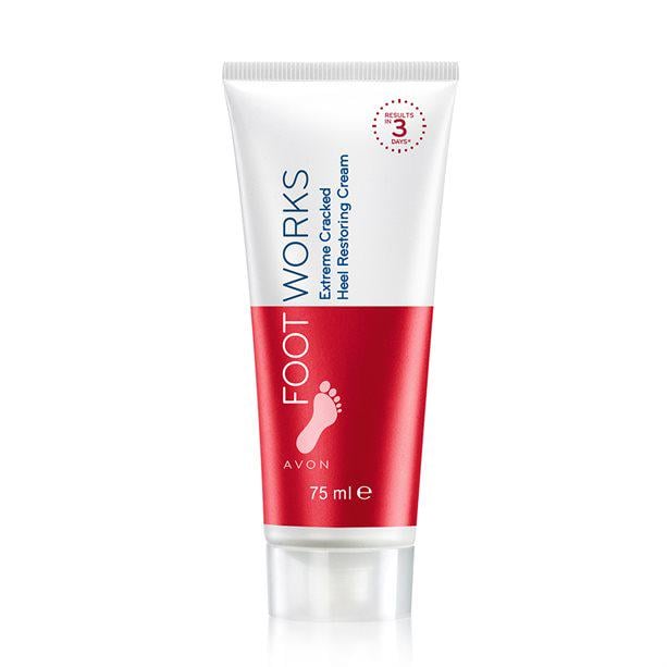 Крем для потрескавшейся кожи стоп Avon Foot Works восстановительный 75 мл (AV1498842)