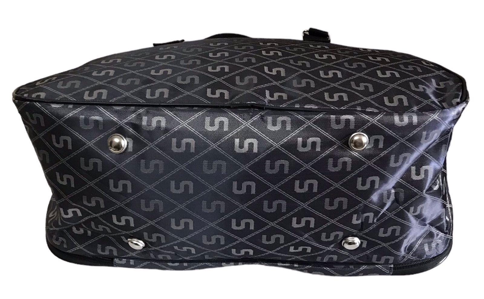 Сумка дорожная ручная кладь с длинным ремнем через плечо GB Темно-серый (2536) - фото 4