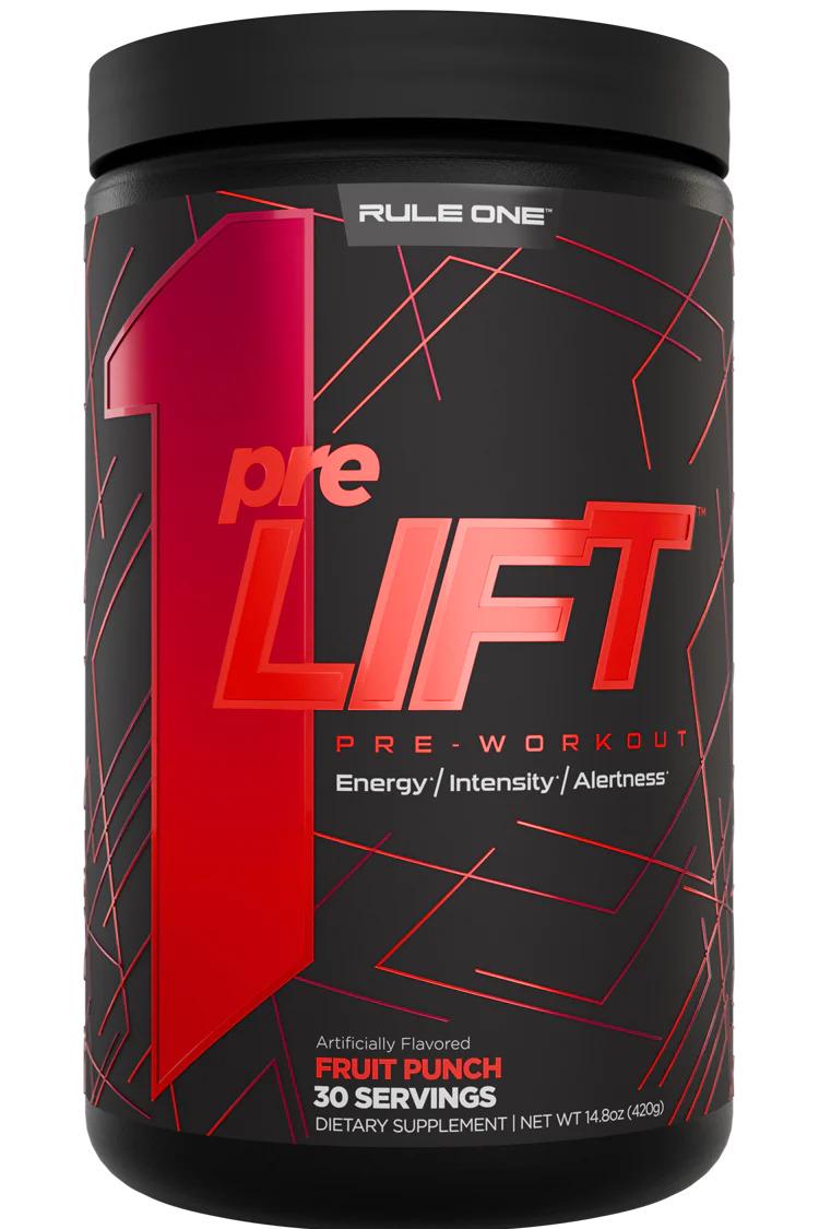 Предтренировочный комплекс Rule One PreLIFT 420 г Fruit Punch Предтренировочный комплекс Rule One PreLIFT 420 г Fruit Punch