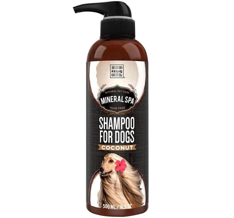 Шампунь Reliq Mineral Spa Coconut Shampoo для собак с экстрактом кокоса 500 мл (S500-COT)
