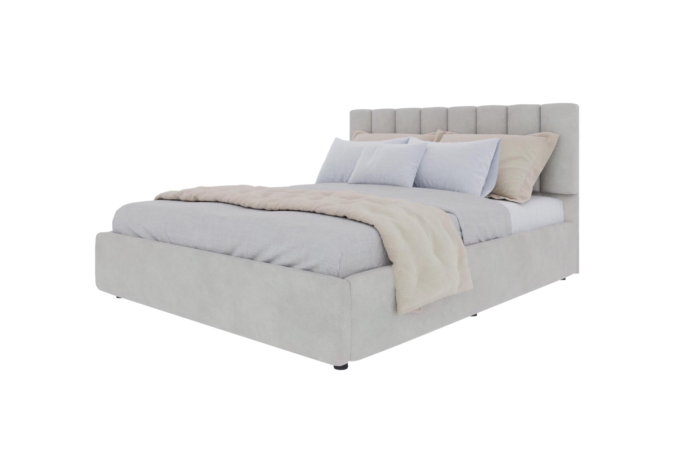 Кровать-подиум UMA Монро подъемная 160х200 см Светло-бежевое (Fancy 06)