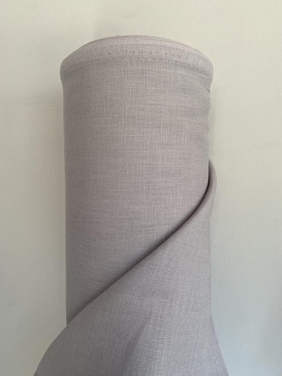 Ткань LINEN PLUS 100% лен 143 см 1292 Светло-серый - фото 2 Ткань LINEN PLUS 100% лен 143 см 1292 Светло-серый - фото 2