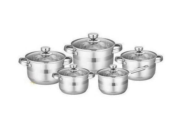 Набір каструль Edenberg EB-3709 10 пр. Набір каструль Edenberg EB-3709 10 пр.