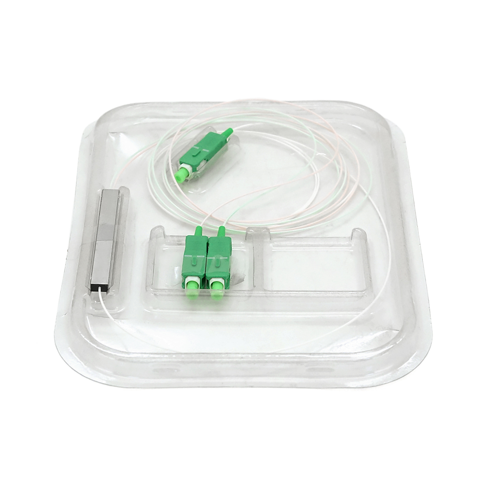 Оптический делитель Coupler PLC 1x2 SC APC 0,9 мм (YUT_V11964) Оптический делитель Coupler PLC 1x2 SC APC 0,9 мм (YUT_V11964)