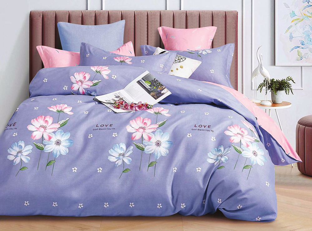 Комплект постельного белья Home comfort двуспальный хлопок 9983203 DV (DR010481)