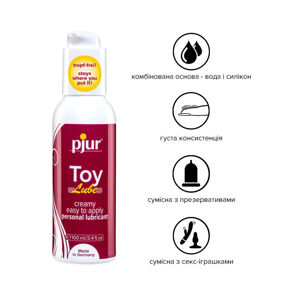 Крем-лубрикант для игрушек Pjur Toy Lube на гибридной основе 100 мл (PJ13070) - фото 2