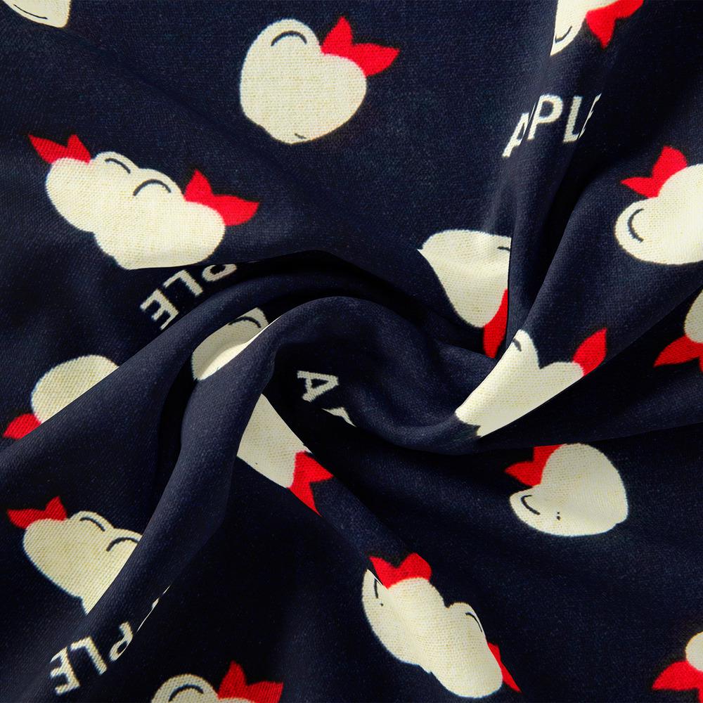 Ткань платевая вискоза штапель Бренд 115 гр/м2 Темно-синий (18215)