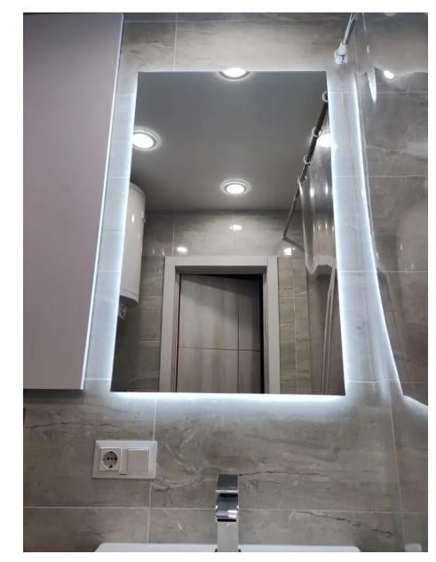 Зеркало настенное с фоновой подсветкой 00001 60x60 см (29076018)