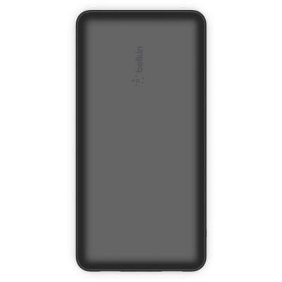 Павербанк УМБ Belkin USB-C 2хUSB-A 3A 6" USB-A to USB-C кабель 20000 mAh Black (BPB012BTBK)